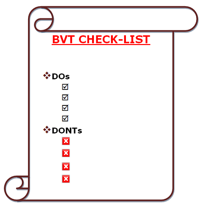 Professionalqa build verification test checklist image